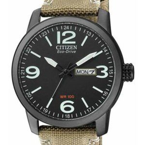 Citizen Global Collection Black Dial 42mm Watch